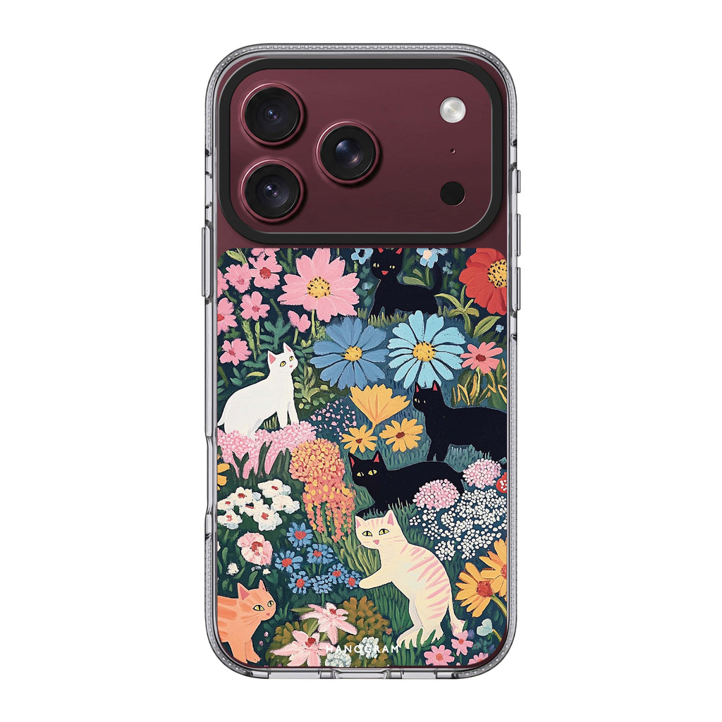 Garden Whimsy 水晶透明保護殼