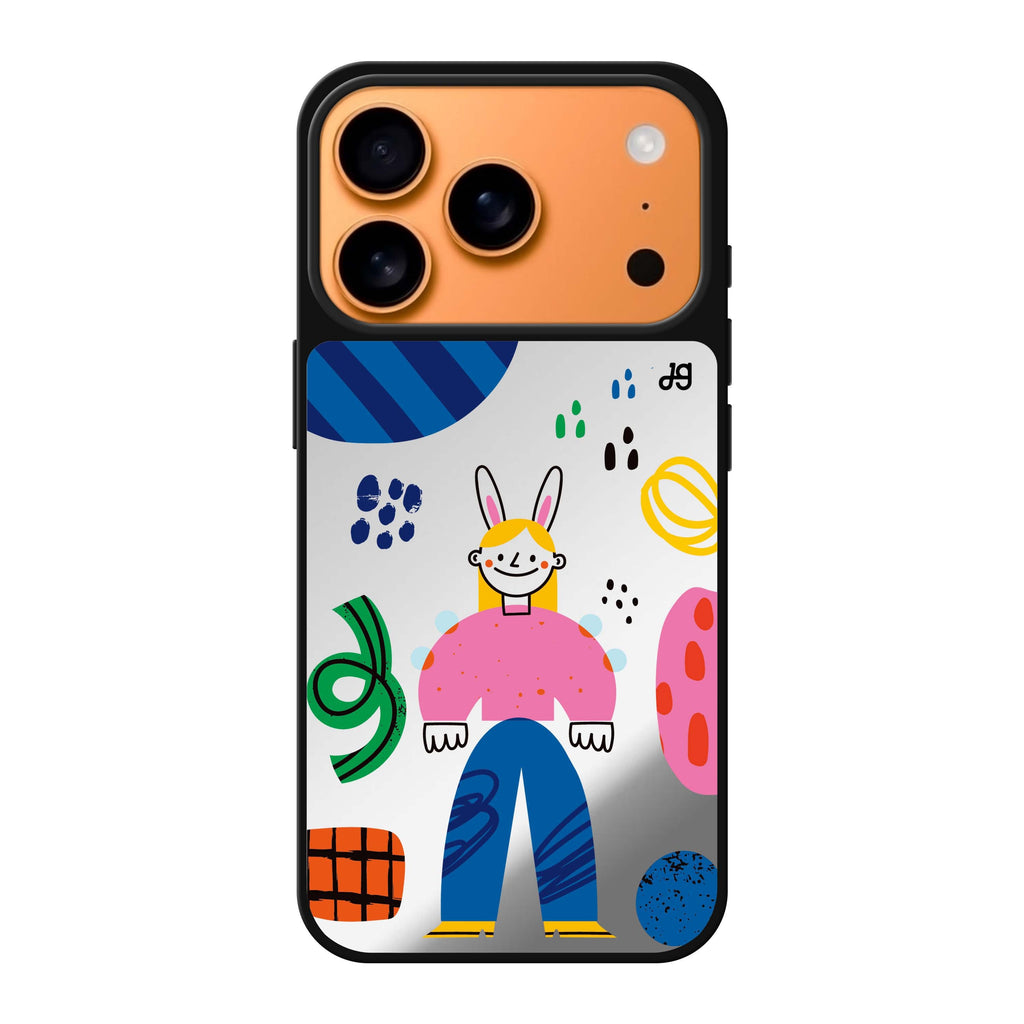 Abstract People 款式3 抽象藝術 iPhone 17 Pro Max 鏡面手機殼主圖