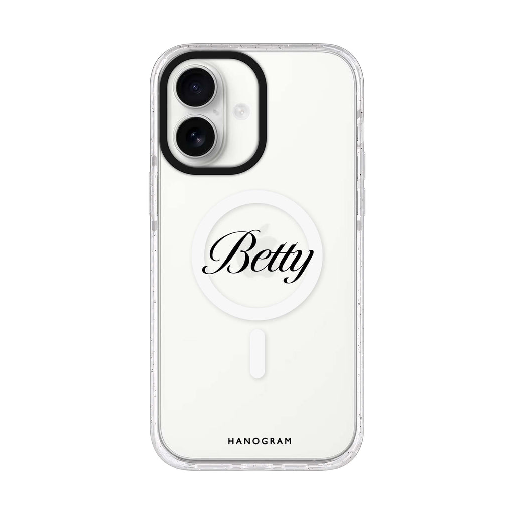 Simply Yours iPhone 17 水晶透明保護殼正面展示