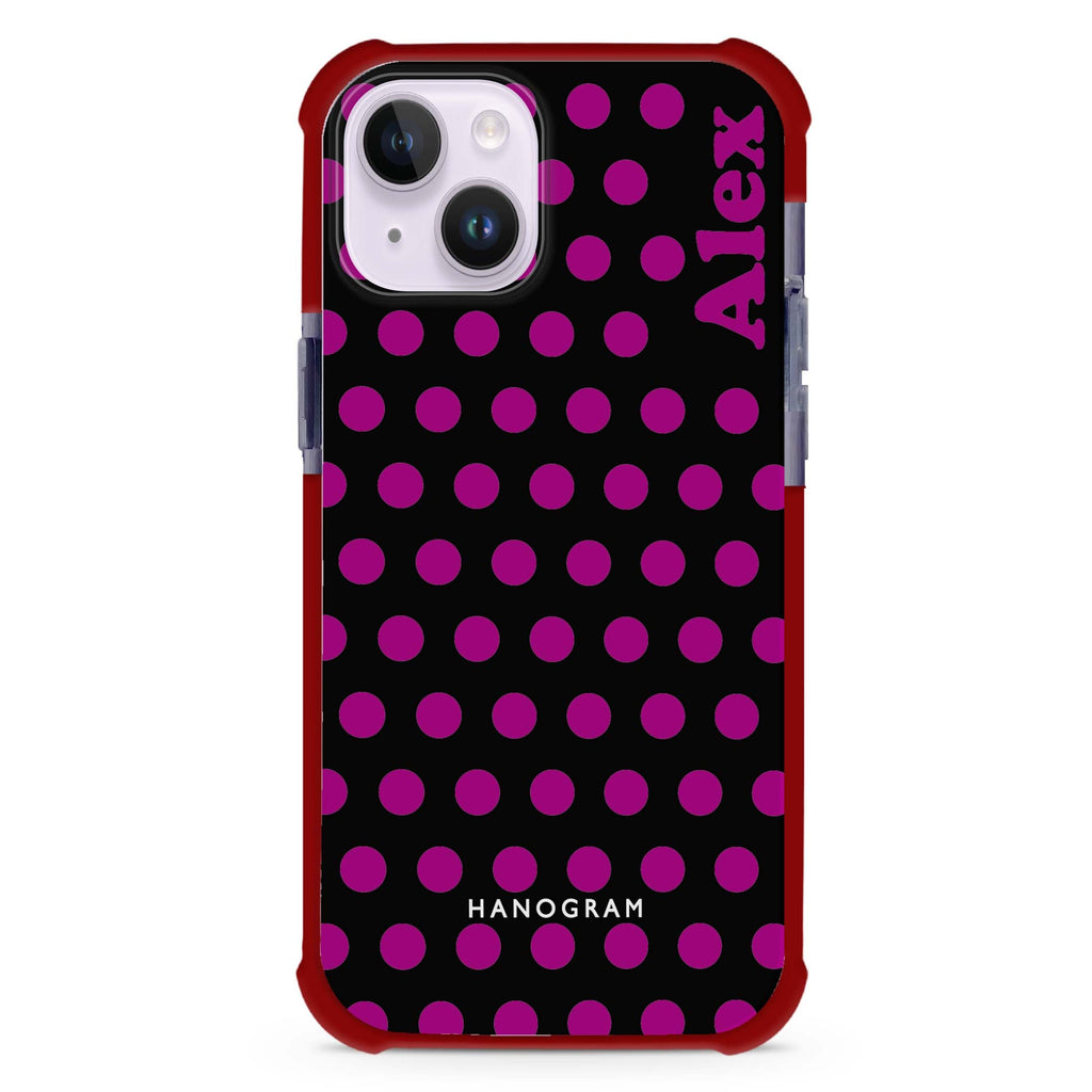 Wave Dots iPhone 15 Plus Magsafe 兼容超強防摔保護殼