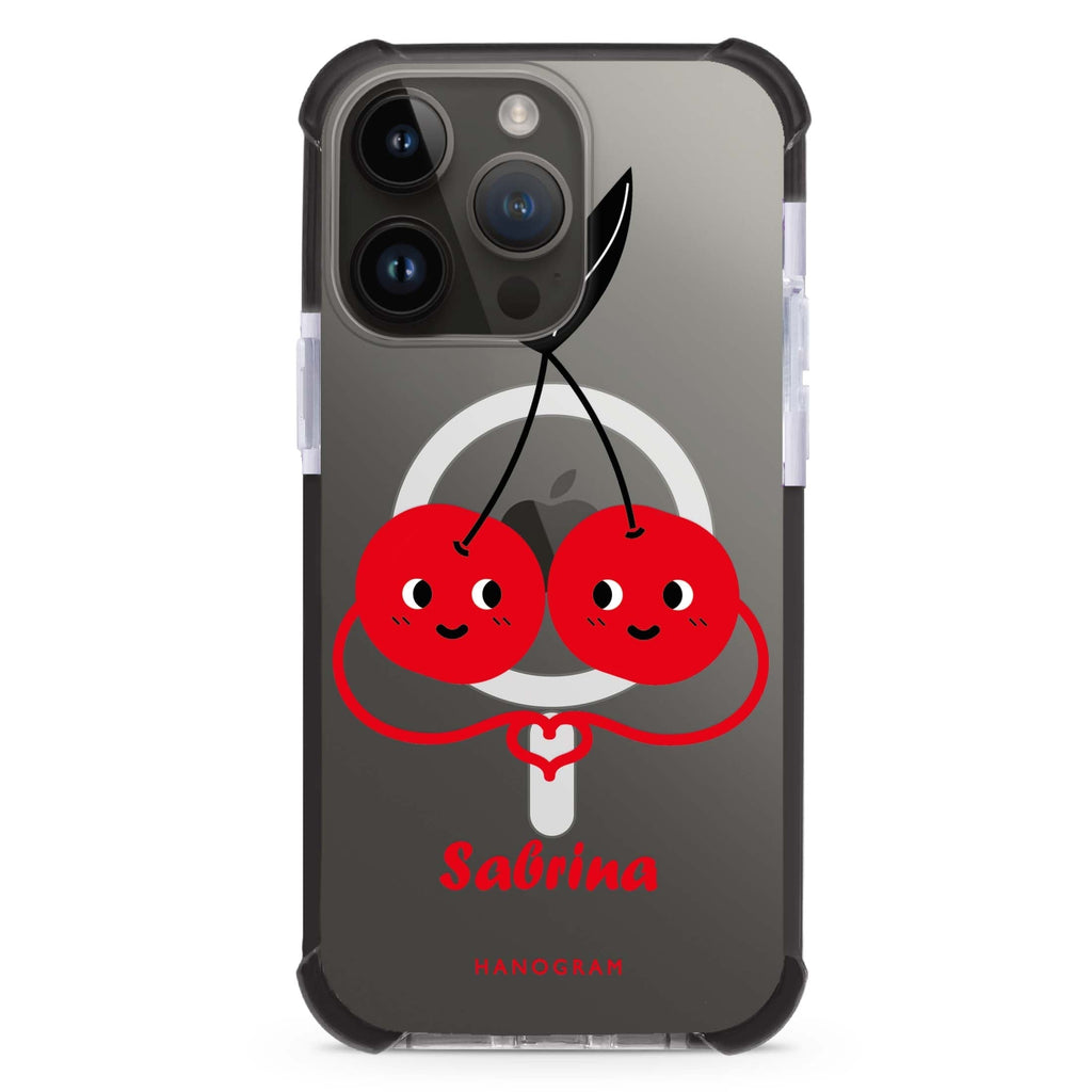 Lovely Cherries I iPhone Magsafe 兼容超強防摔保護殼