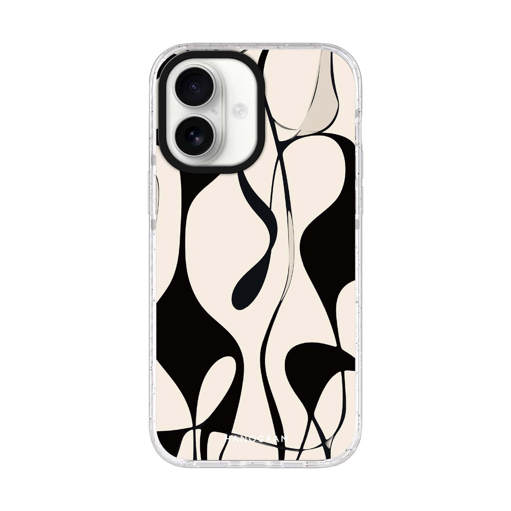 Graphic Loop iPhone 17 水晶透明保護殼正面展示