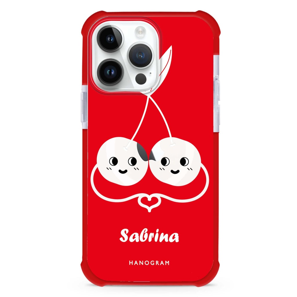 Lovely Cherries II iPhone Magsafe 兼容超強防摔保護殼
