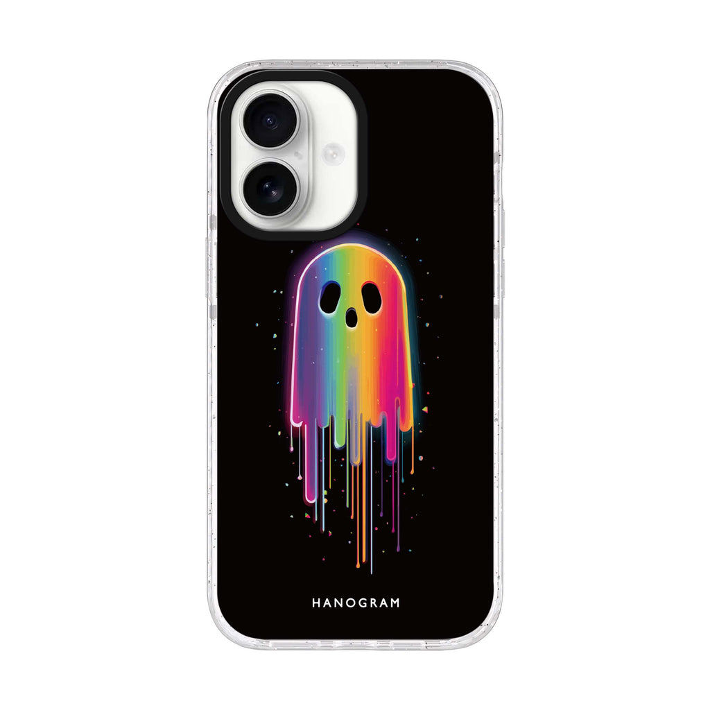 Slime Specter iPhone 17 水晶透明保護殼正面展示