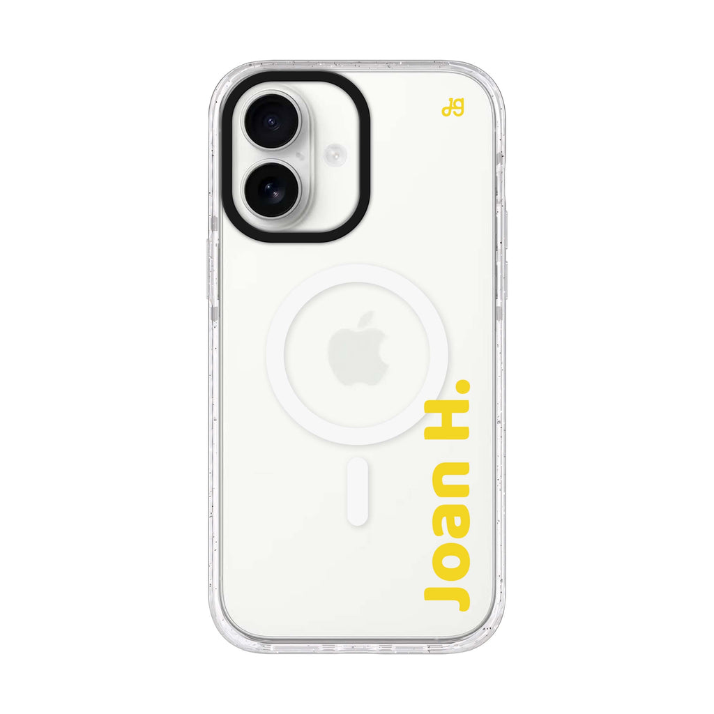 Signed & Styled iPhone 17 水晶透明保護殼正面展示