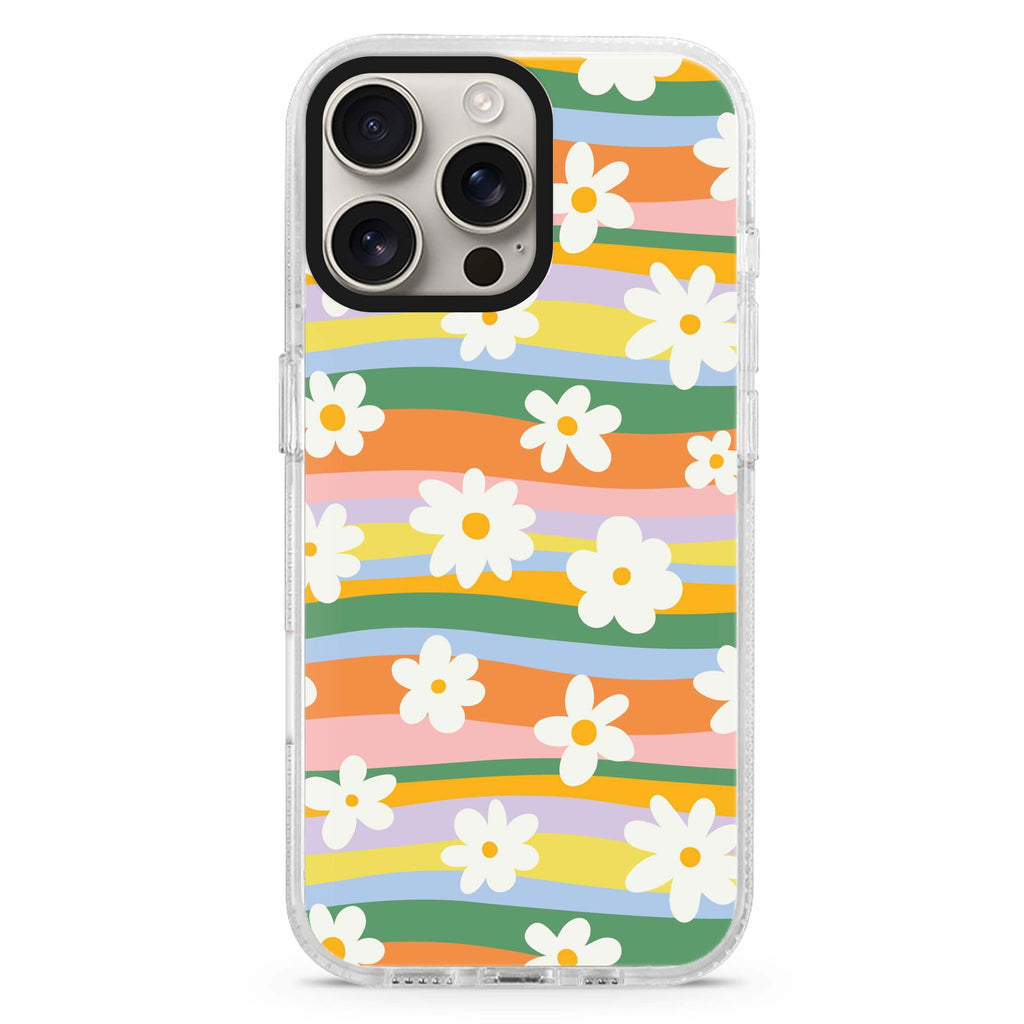 Flowers Magsafe 兼容水晶透明保護殼