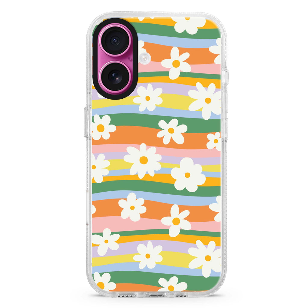Flowers Magsafe 兼容水晶透明保護殼