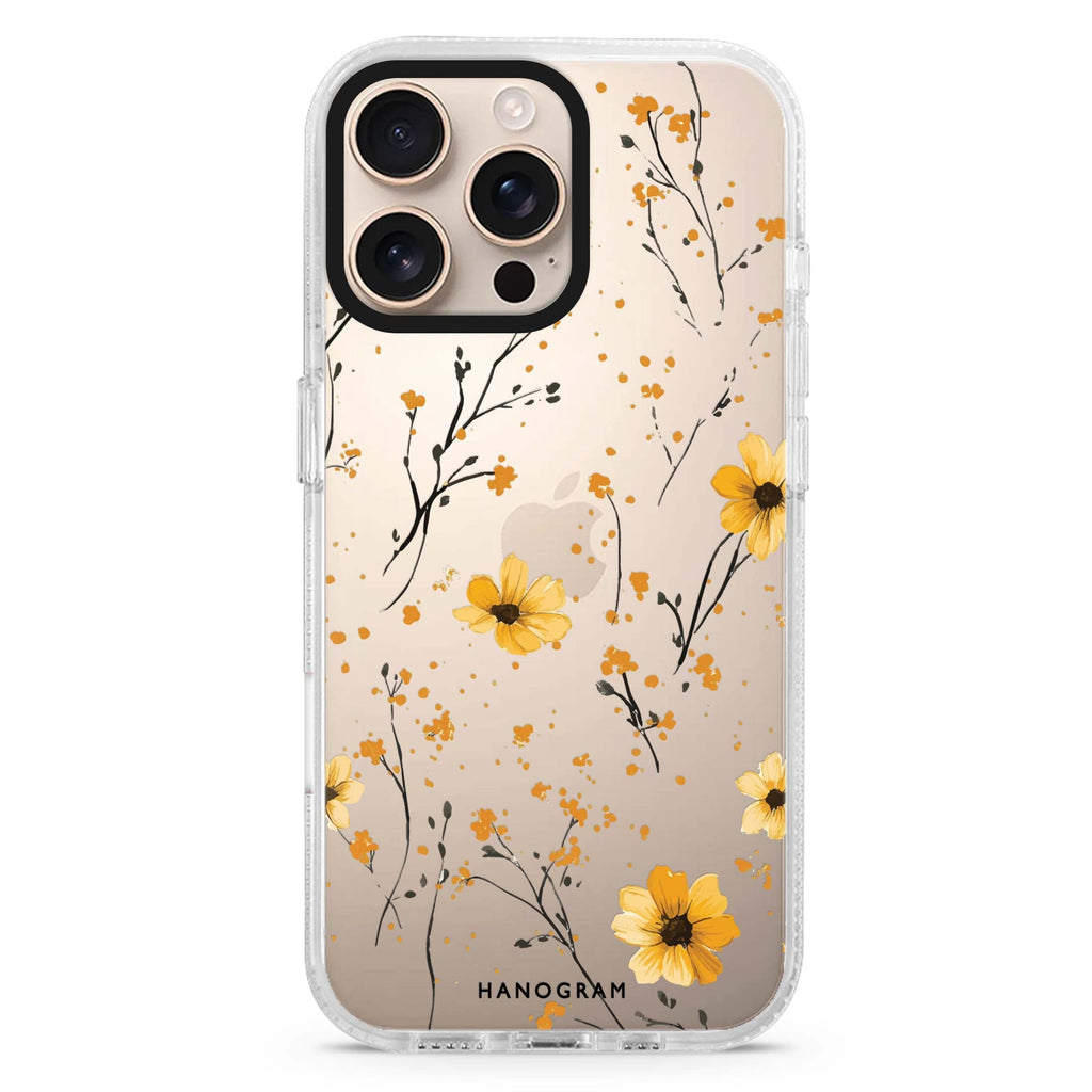 Golden Whisper Magsafe 兼容水晶透明保護殼