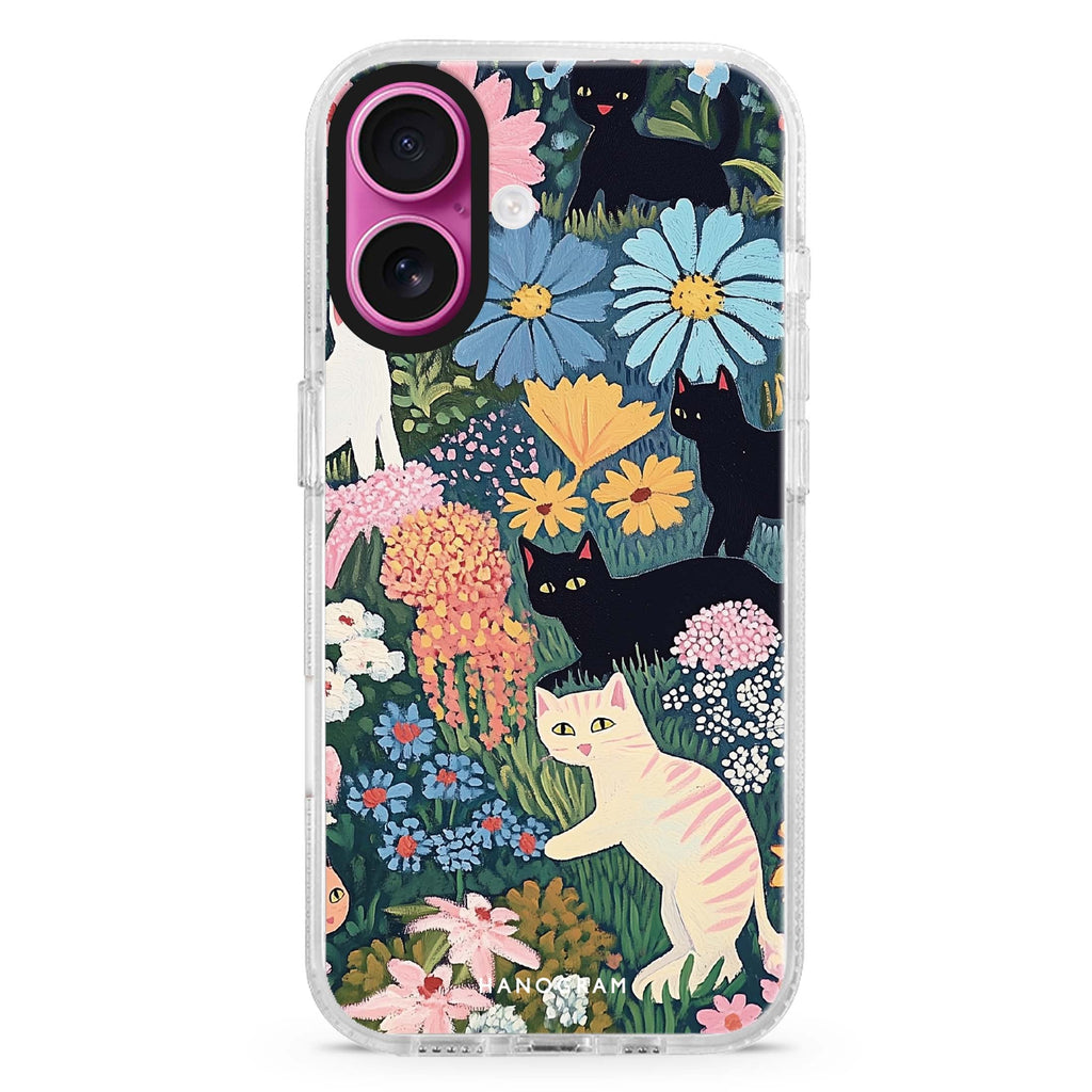 Garden Whimsy 水晶透明保護殼