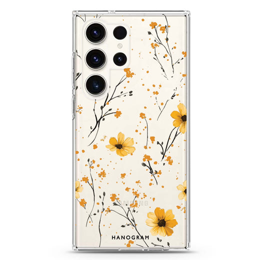 Golden Whisper Samsung Galaxy Ultra 透明保護殼，適用 S26/S25/S24/S23 Ultra，圖1