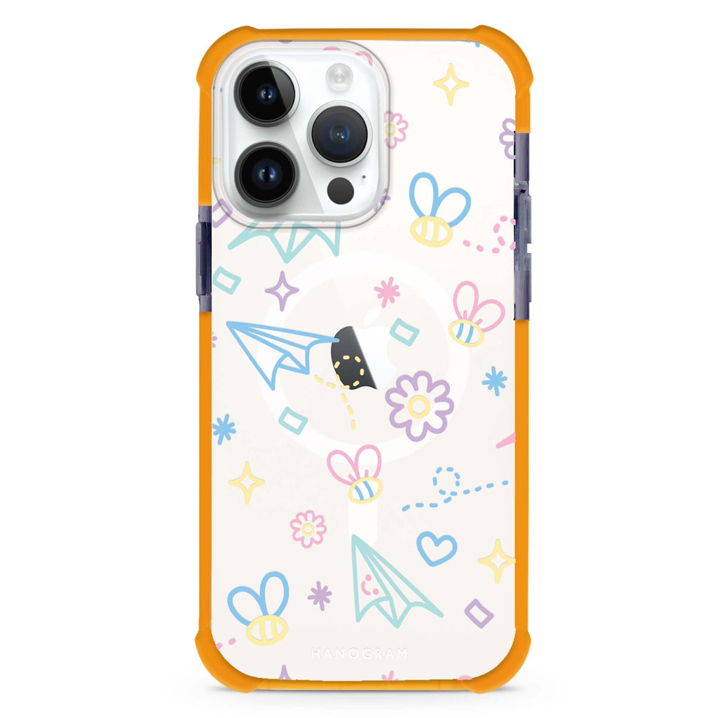 Playful Patterns iPhone Magsafe 兼容超強防摔保護殼