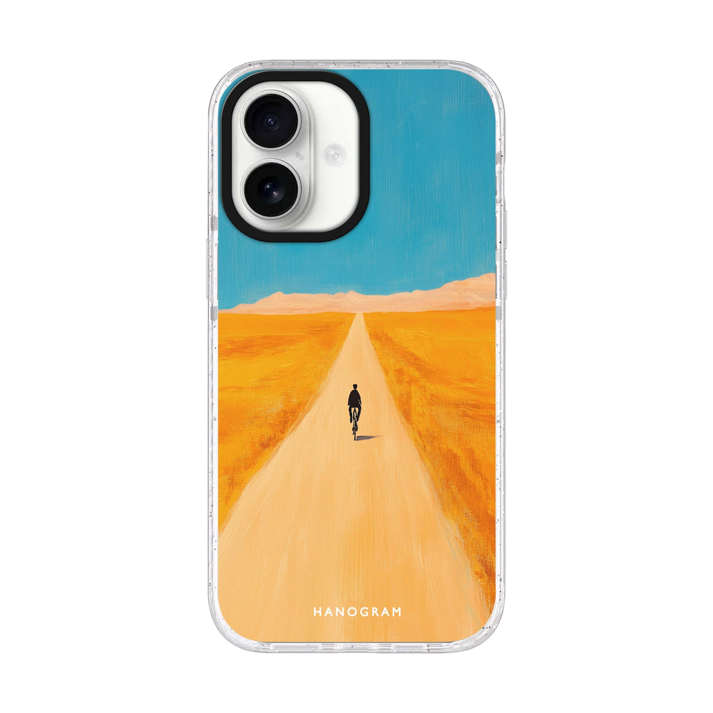 Pedal Alone iPhone 17 水晶透明保護殼正面展示