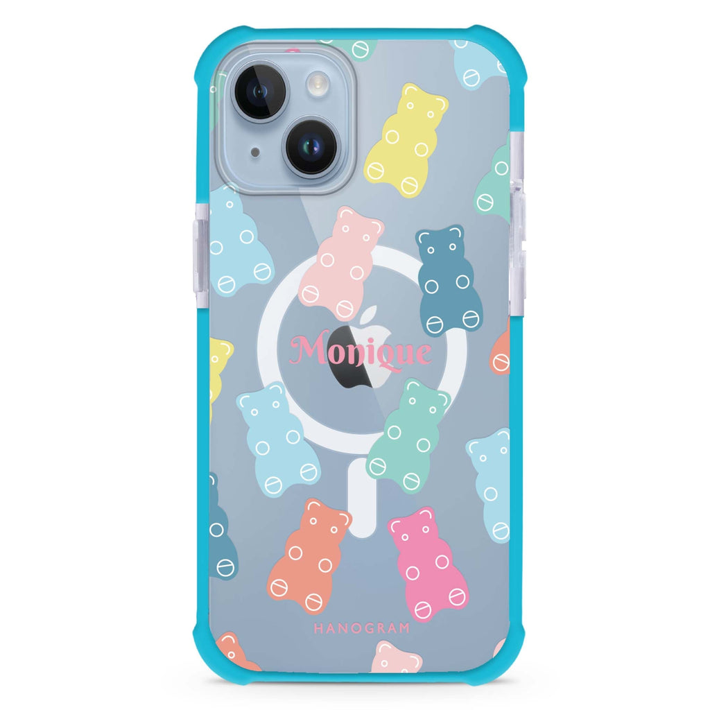 Sweet Dream Bear iPhone 15 Plus Magsafe 兼容超強防摔保護殼
