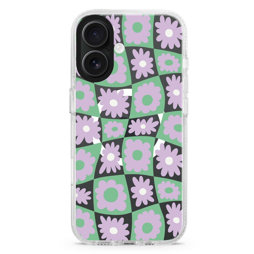 Flowers Magsafe 兼容水晶透明保護殼