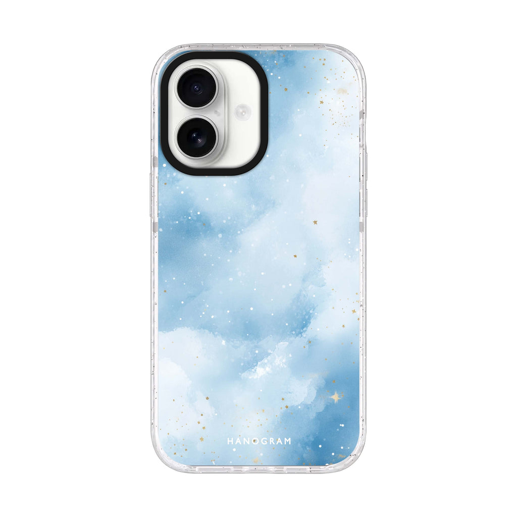 Starlight Wash iPhone 17 水晶透明保護殼正面展示