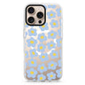 Flowers Pattern Magsafe 兼容水晶透明保護殼