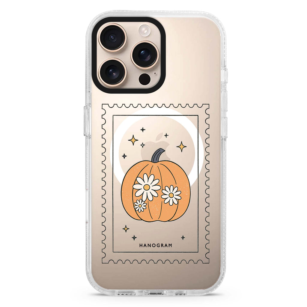 Postmarked Pumpkin Magsafe 兼容水晶透明保護殼