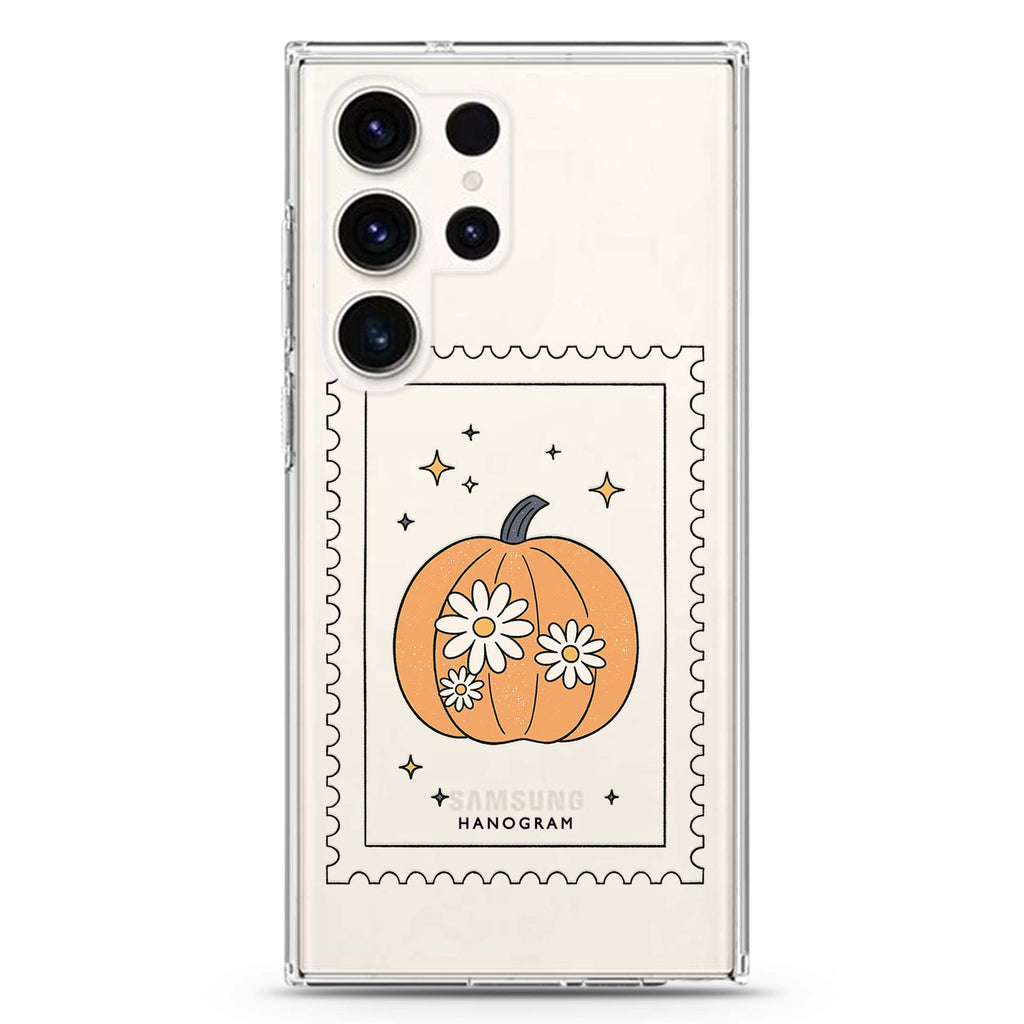 Postmarked Pumpkin Samsung Galaxy 水晶透明保護殼