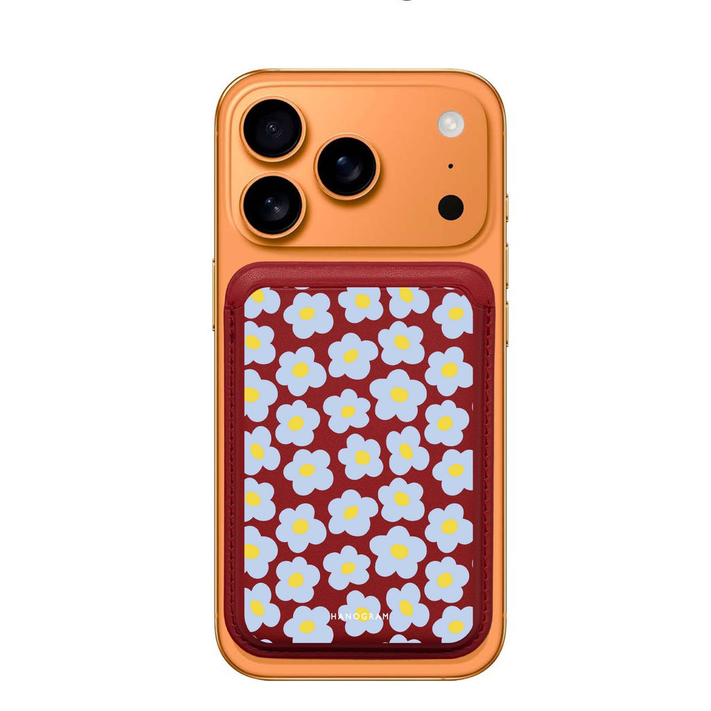 Flowers Pattern Magsafe 卡套