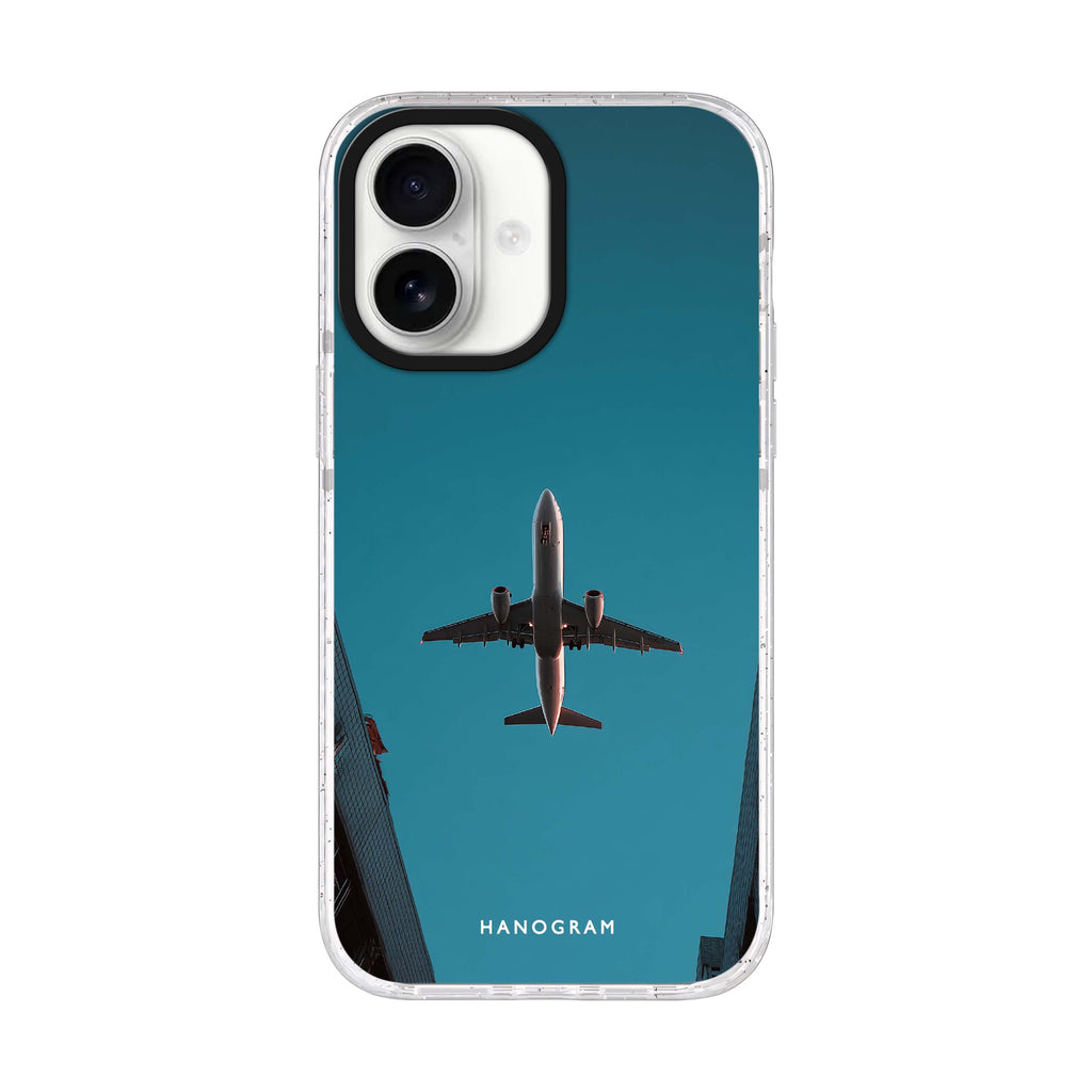 Sky Ascent iPhone 17 水晶透明保護殼正面展示