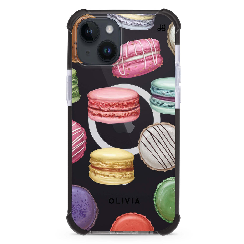 Macarons Land iPhone 15 Plus Magsafe 兼容超強防摔保護殼