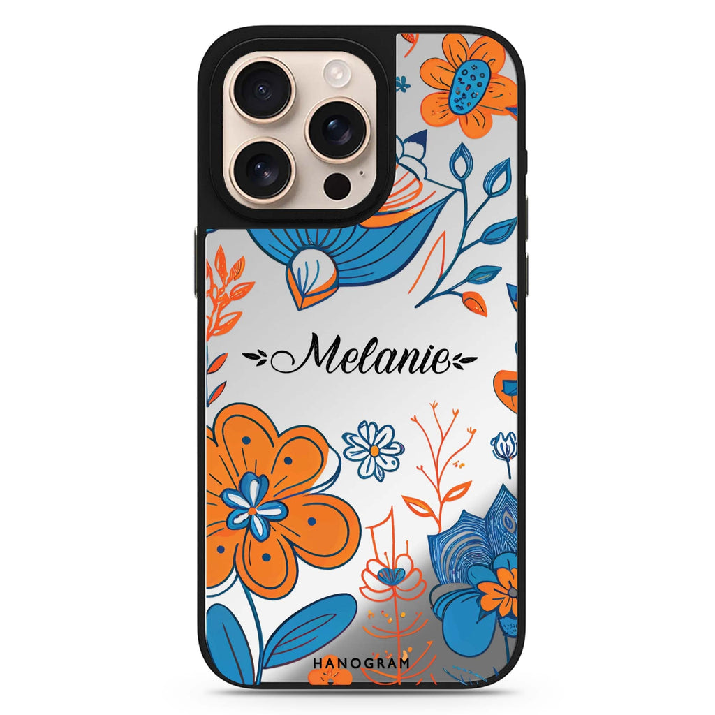 Floral Pattern 鏡面手機殼
