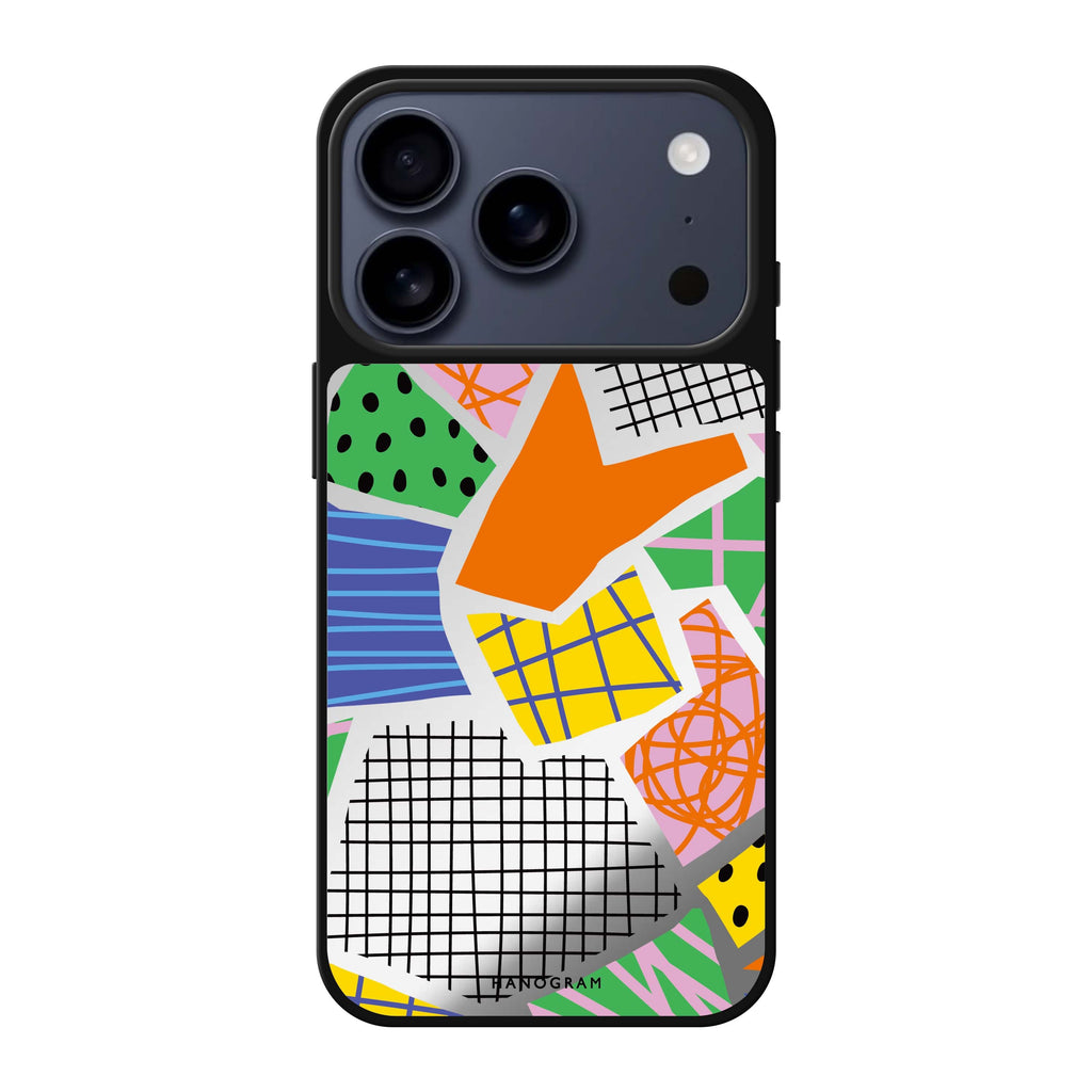 Flowers Pattern 款式4 花卉 iPhone 17 Pro Max 鏡面手機殼主圖