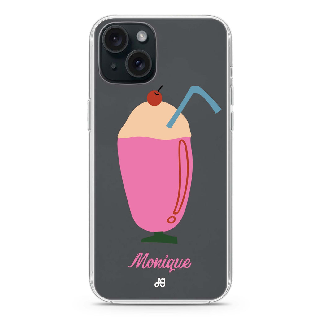 Ice cream Drinks iPhone 15 水晶透明保護殼