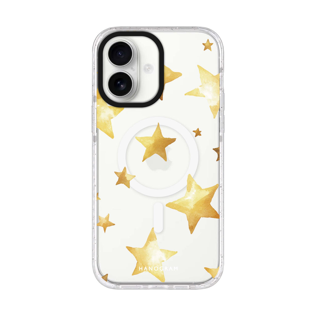Starlet Mist iPhone 17 水晶透明保護殼正面展示