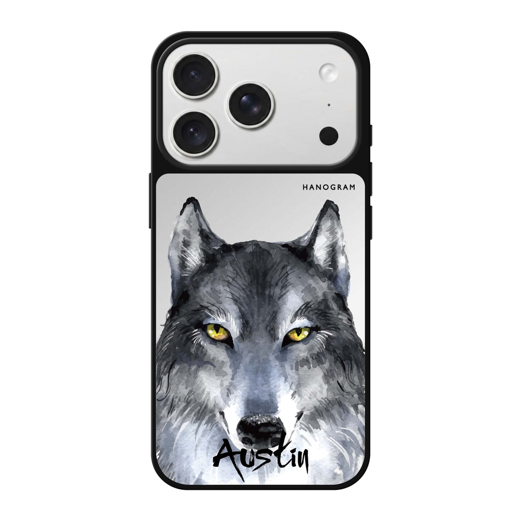Snow Wolf 鏡面手機殼