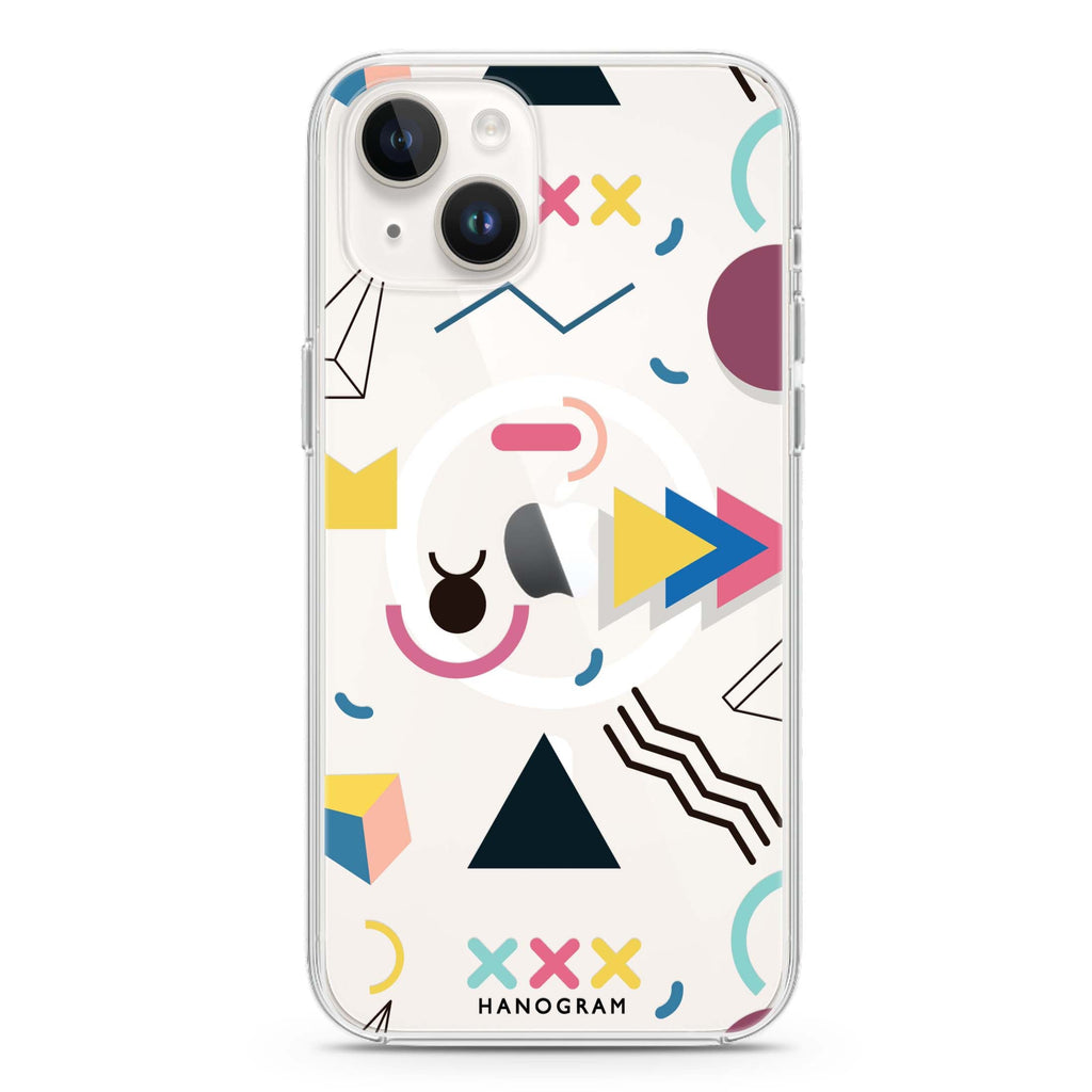 Illusion Inspirations iPhone 14 Magsafe 兼容水晶透明保護殼