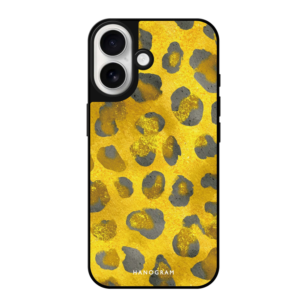 Golden Luxe Leopard 鏡面手機殼