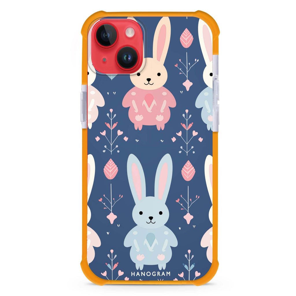 Bunny Bliss iPhone 15 Plus Magsafe 兼容超強防摔保護殼