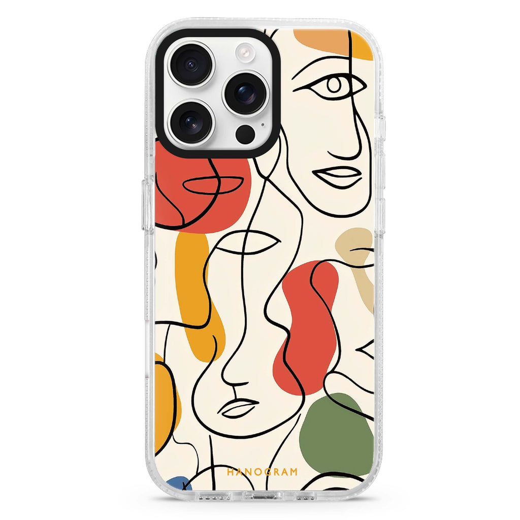 Faces of Joy Magsafe 兼容水晶透明保護殼