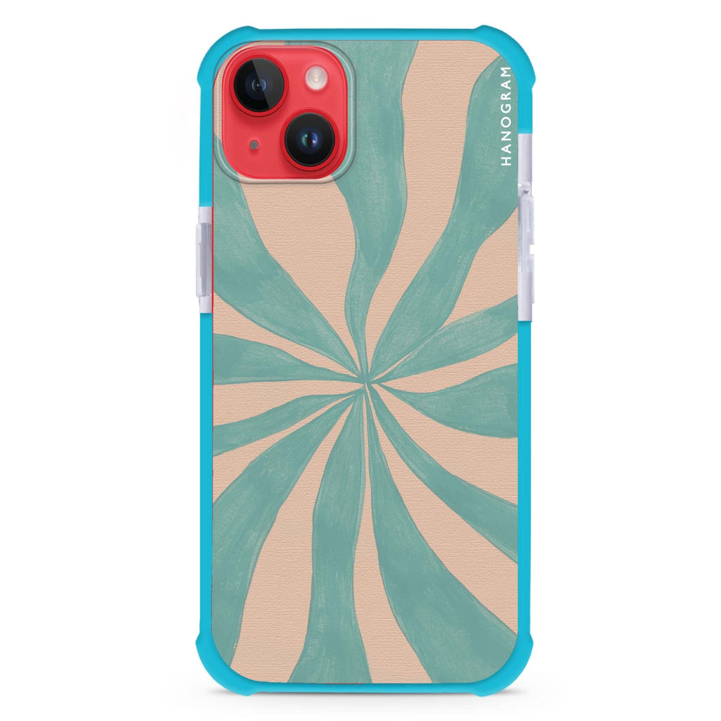 Abstract Paint Pattern iPhone 15 Plus Magsafe 兼容超強防摔保護殼