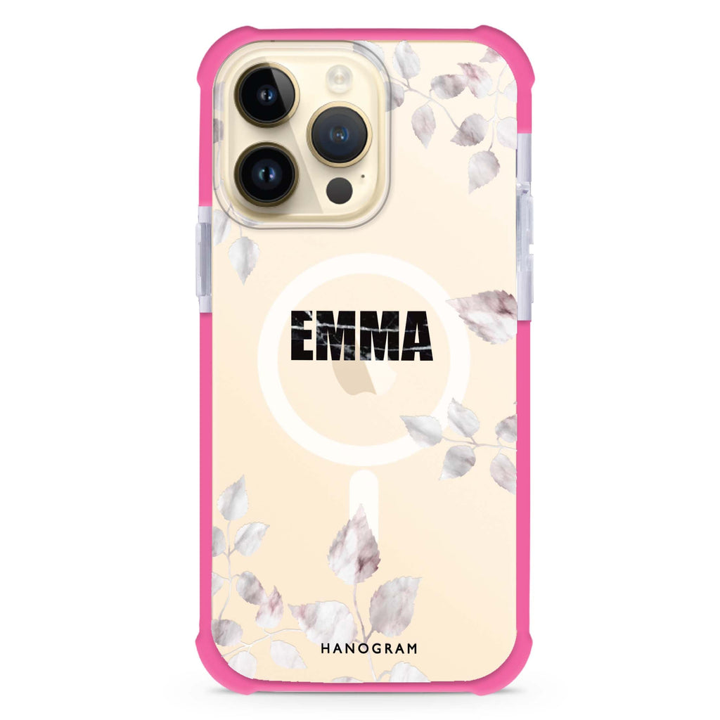 Life Simple Floral iPhone Magsafe 兼容超強防摔保護殼