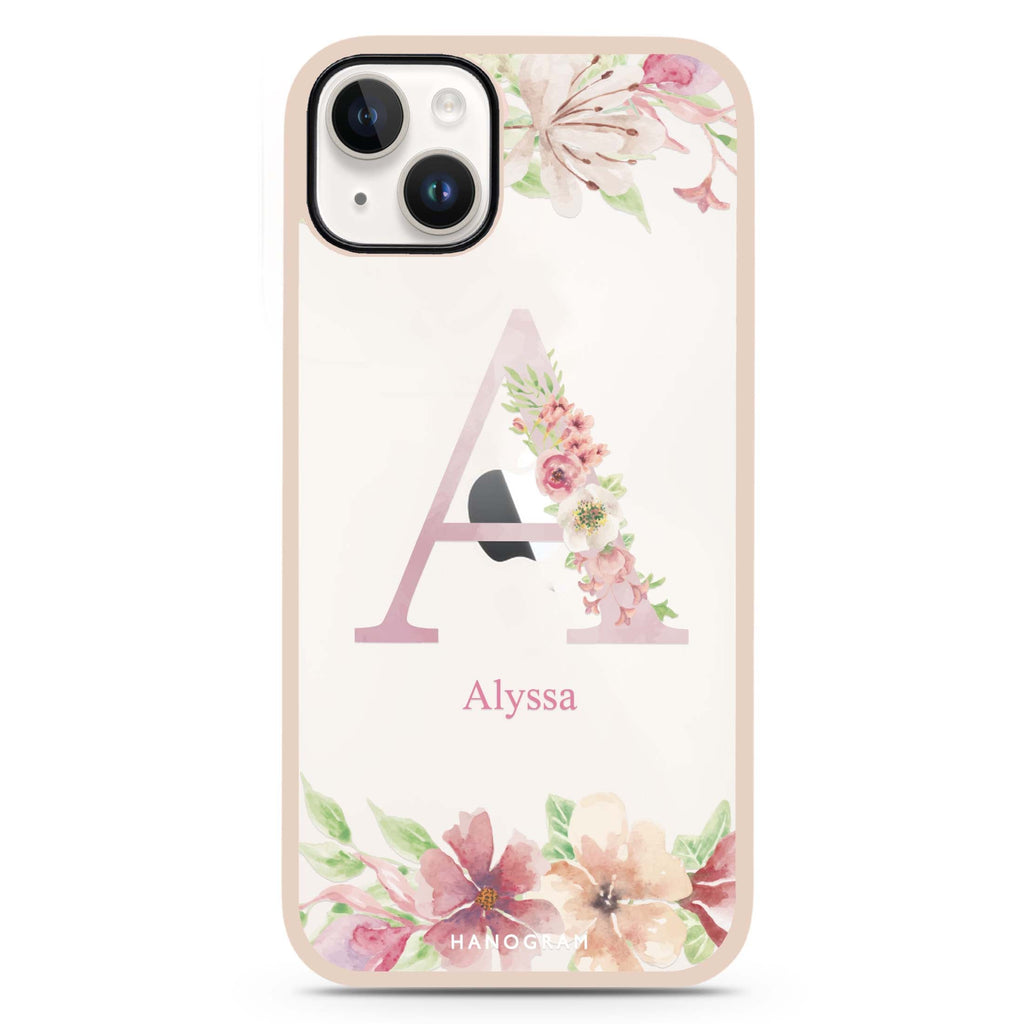 Monogram & Floral 防衝擊iPhone保護殼