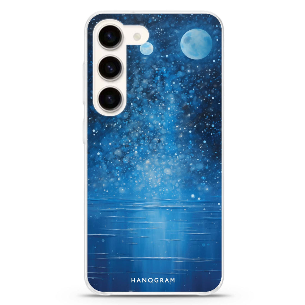 Lunar Azure Samsung Galaxy 水晶透明保護殼