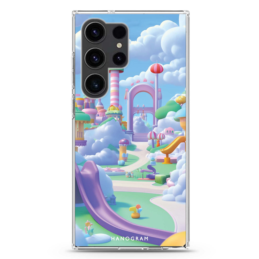 Skybound Adventure Samsung Galaxy Ultra 透明保護殼，適用 S26/S25/S24/S23 Ultra，圖1