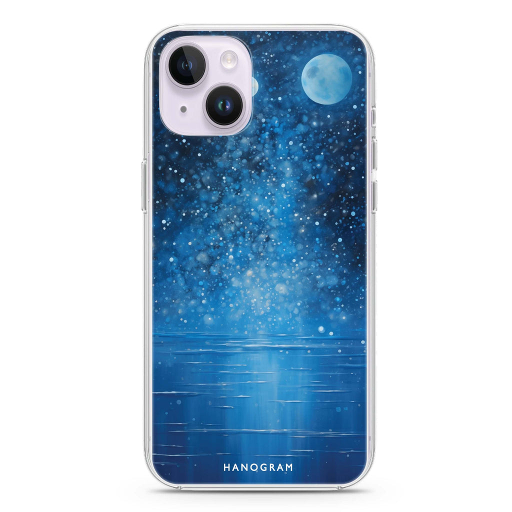 Lunar Azure iPhone 14 Magsafe 兼容水晶透明保護殼