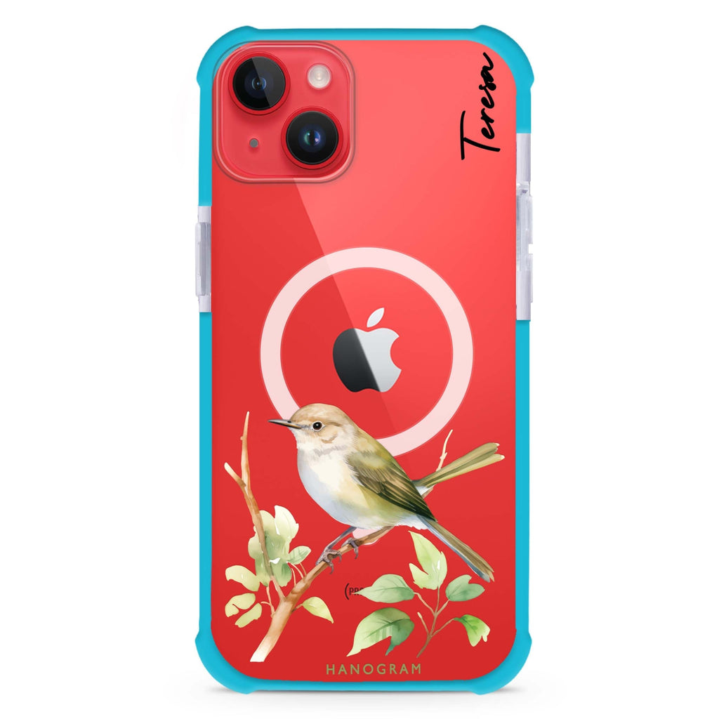 Warbler Whisper iPhone 14 Plus Magsafe 兼容超強防摔保護殼