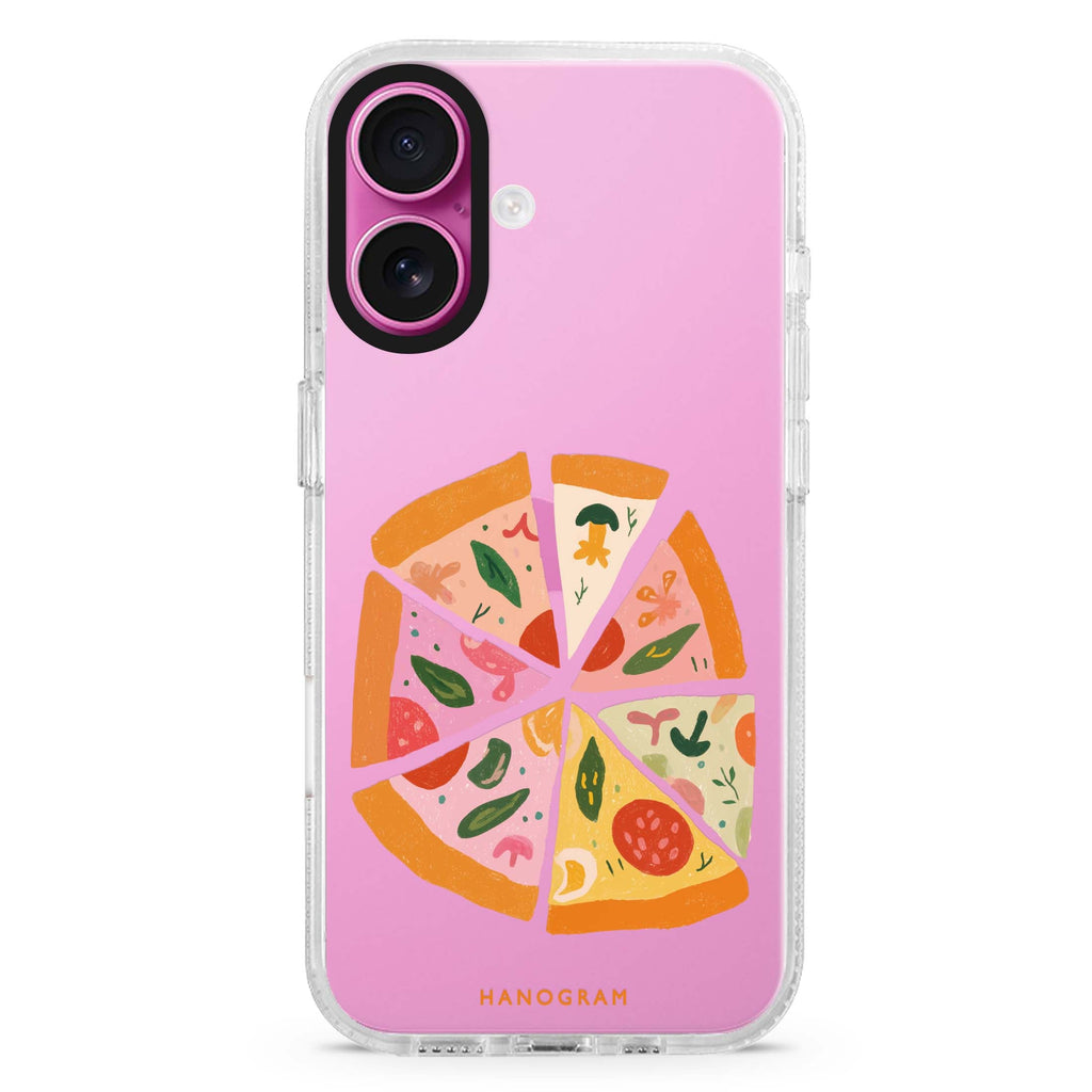 Pastel Pizza Dream 水晶透明保護殼