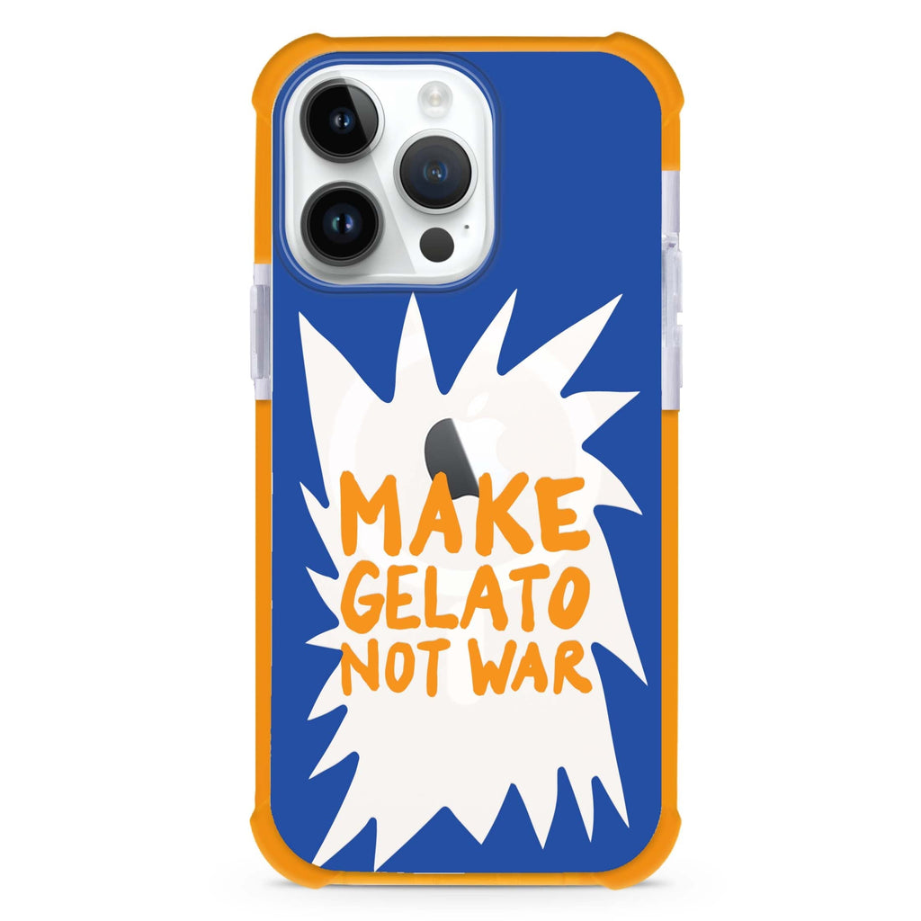 Make Gelato Not War iPhone Magsafe 兼容超強防摔保護殼