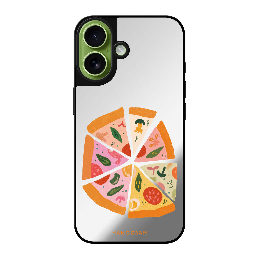 Pastel Pizza Dream 鏡面手機殼