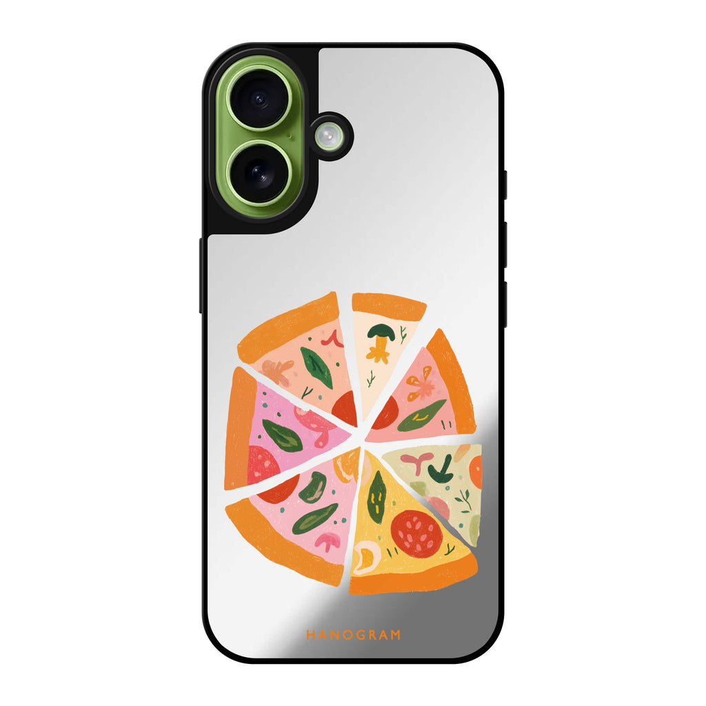 Pastel Pizza Dream Magsafe 兼容鏡面手機殼