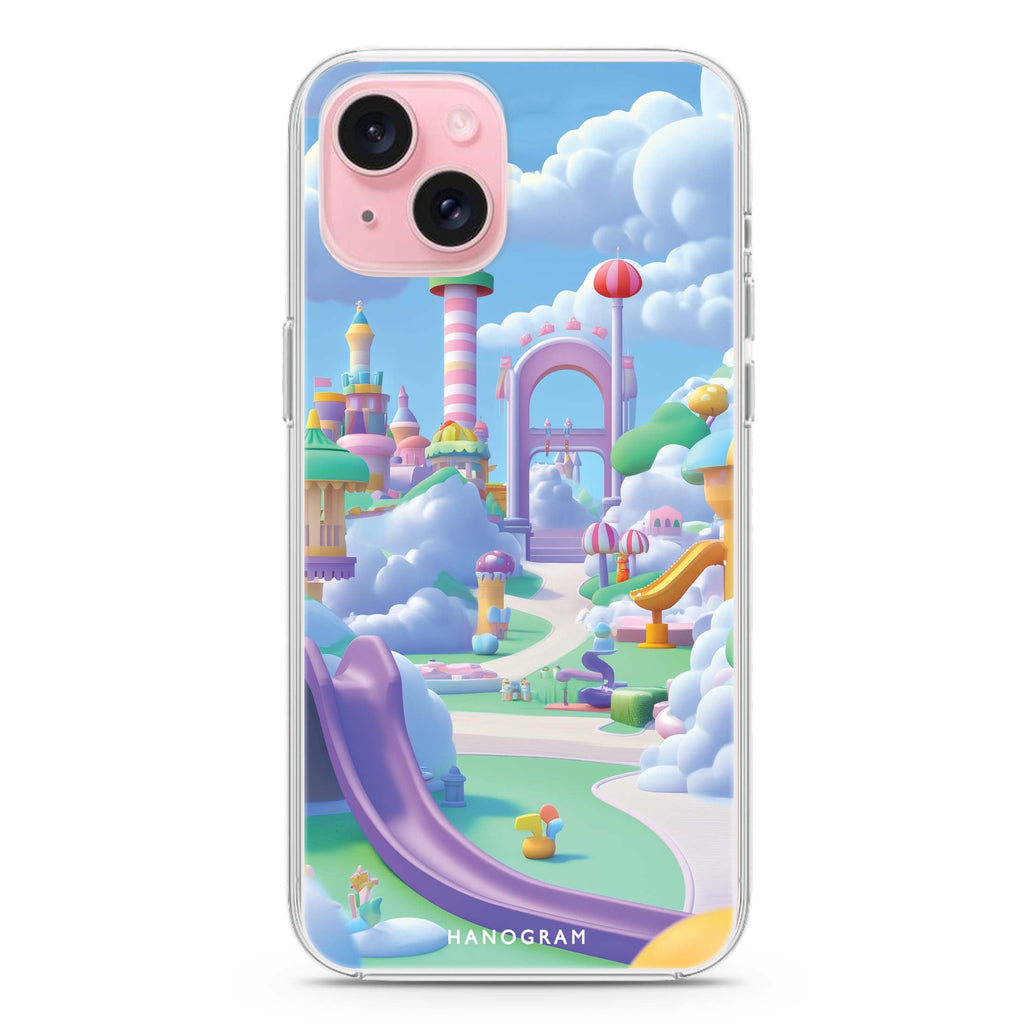 Skybound Adventure iPhone 15 Plus 水晶透明保護殼