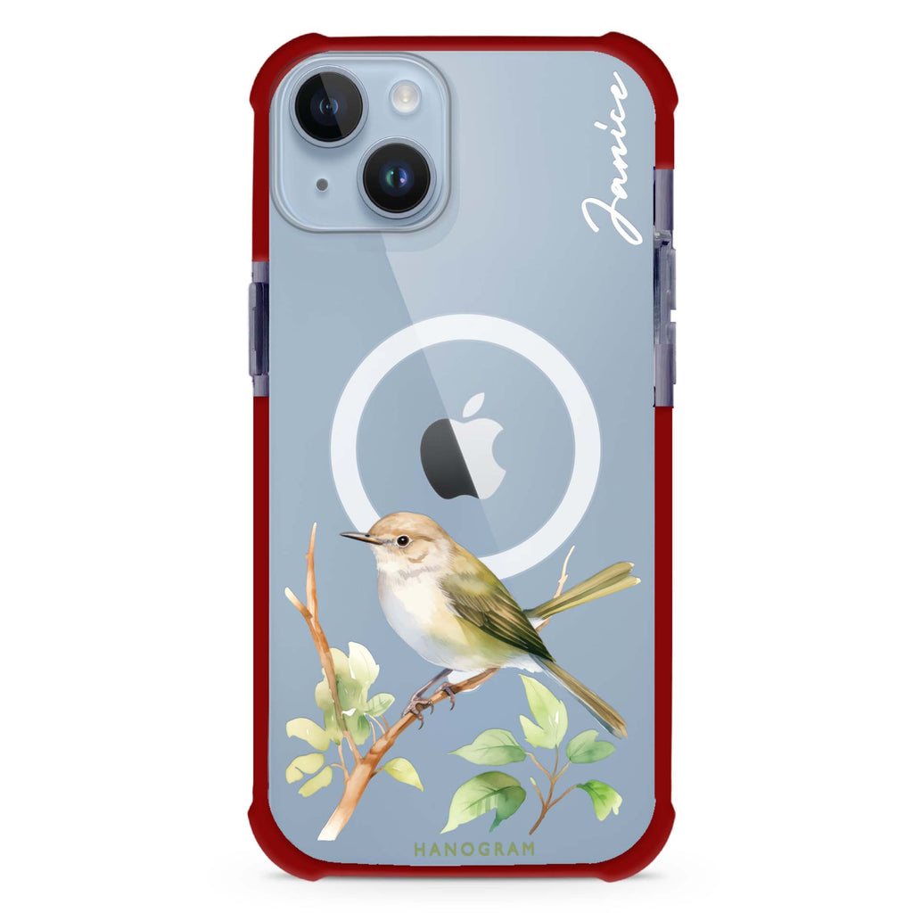 Warbler Whisper iPhone 14 Magsafe 兼容超強防摔保護殼