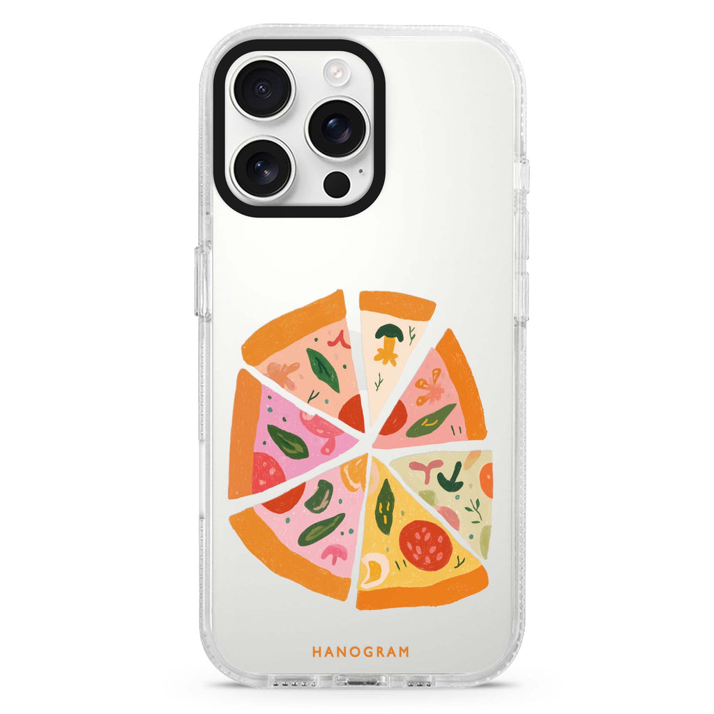 Pastel Pizza Dream 水晶透明保護殼