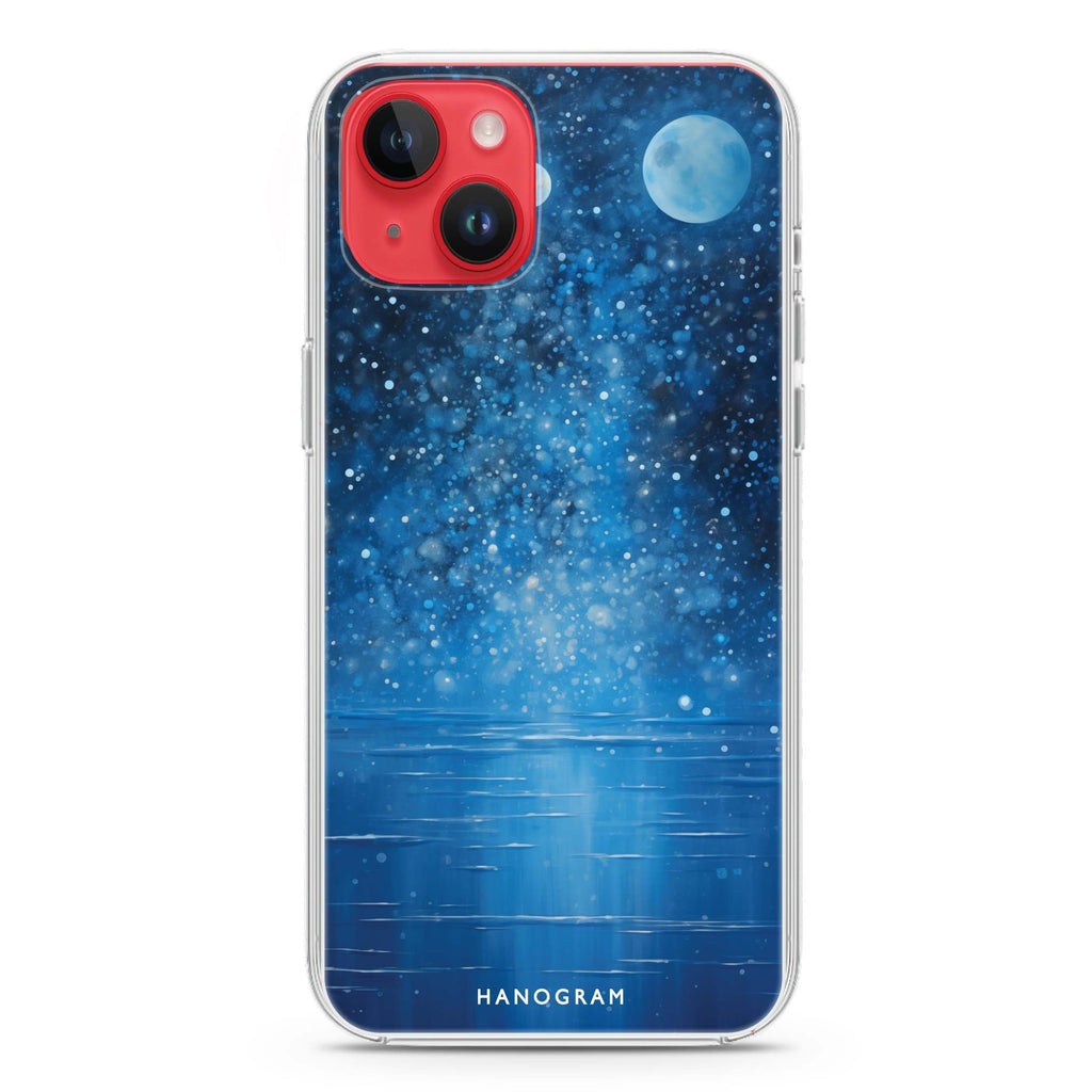 Lunar Azure iPhone 14 Plus Magsafe 兼容水晶透明保護殼