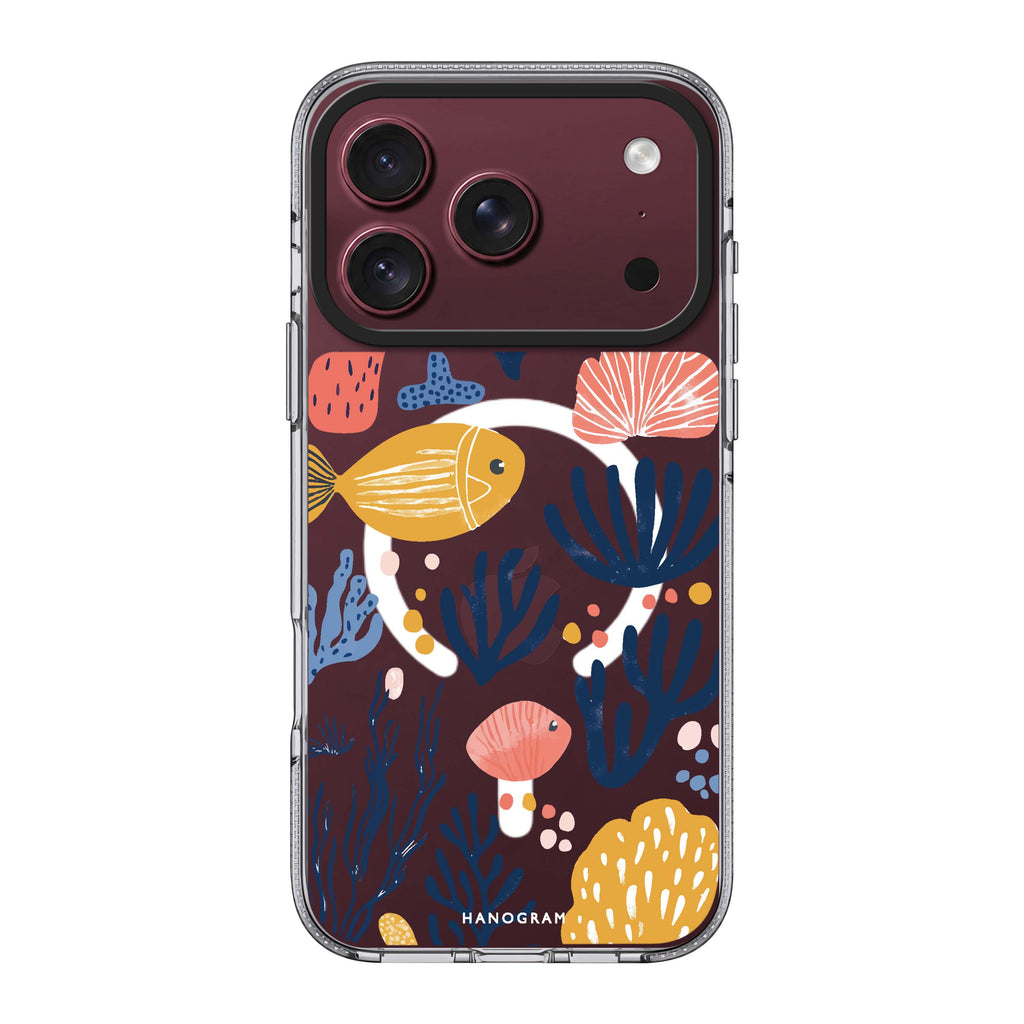 Coral Cutouts 水晶透明保護殼